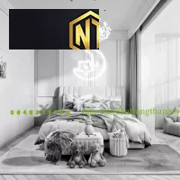 PHÒNG NGỦ TRẺ EM NGỌC THỊNH GỖ MÀU SÁNG